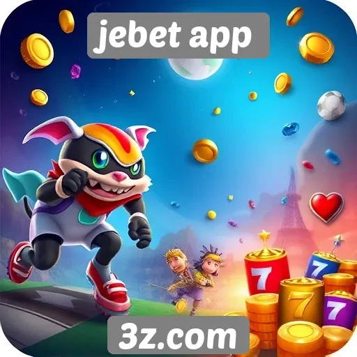 Variedade de jogos disponíveis no jebet app